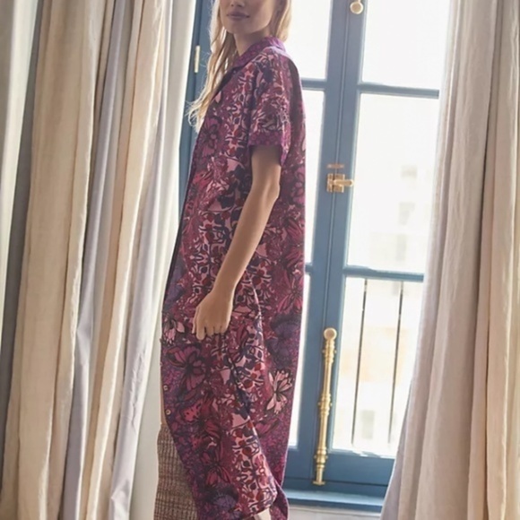 Anthropologie Alexandra Farmer Whimsy Flannel Sleep Dress XS - Picture 4 of 4